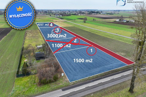 Działka na sprzedaż 1500m2 lubelski Garbów Leśce - zdjęcie 1