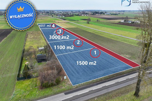 Działka na sprzedaż 1500m2 lubelski Garbów Leśce - zdjęcie 3