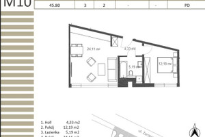 Mieszkanie na sprzedaż 46m2 Kraków Bronowice ul. Lea/Zarzecze - zdjęcie 1