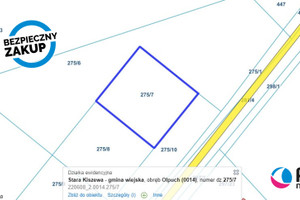 Działka na sprzedaż 1214m2 kościerski Stara Kiszewa Olpuch - zdjęcie 3