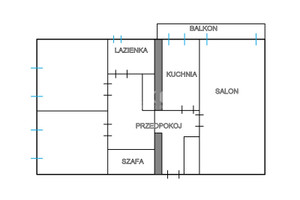 Mieszkanie na sprzedaż 49m2 Warszawa Praga-Północ ul. Bródnowska - zdjęcie 2