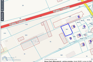 Działka na sprzedaż 1007m2 nowodworski Nowy Dwór Mazowiecki Prosta - zdjęcie 4