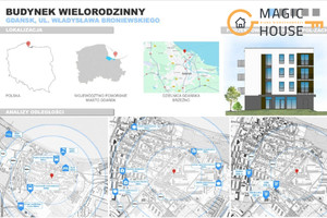 Działka na sprzedaż 481m2 Gdańsk Brzeźno Władysława Broniewskiego - zdjęcie 1