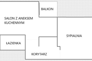 Mieszkanie na sprzedaż 49m2 Gdańsk Letnica Starowiejska - zdjęcie 1