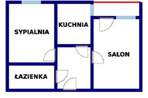 Mieszkanie na sprzedaż 47m2 Rybnik Wawelska - zdjęcie 2