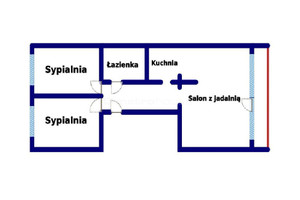 Mieszkanie na sprzedaż 56m2 Żory Osiedle 700-lecia - zdjęcie 3