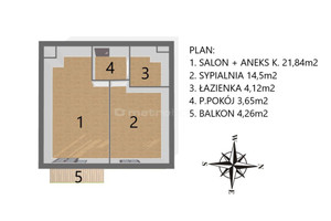 Mieszkanie na sprzedaż 45m2 Lublin Węglin Węglin Północny Jemiołuszki - zdjęcie 2