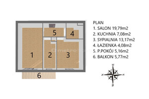 Mieszkanie na sprzedaż 50m2 Lublin Węglin Węglin Północny Jemiołuszki - zdjęcie 2