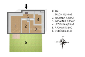 Mieszkanie na sprzedaż 44m2 Lublin Węglin Węglin Północny Jemiołuszki - zdjęcie 2