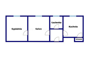 Mieszkanie na sprzedaż 56m2 wodzisławski Rydułtowy Osiedle Orłowiec - zdjęcie 3