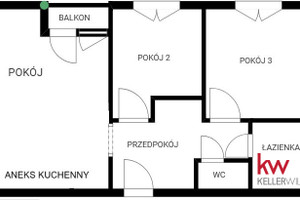 Mieszkanie na sprzedaż 58m2 Katowice Ligota-Panewniki Panewniki Panewnicka - zdjęcie 2