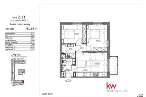 Mieszkanie na sprzedaż 52m2 Poznań Naramowice - zdjęcie 2