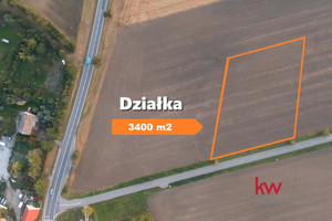 Działka na sprzedaż 3400m2 wrocławski Kobierzyce Rolantowice - zdjęcie 1