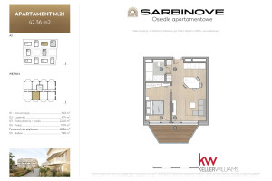 Mieszkanie na sprzedaż 42m2 koszaliński Mielno Sarbinowo Wydmowa - zdjęcie 2