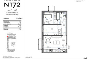 Mieszkanie na sprzedaż 54m2 Poznań Naramowice Naramowicka - zdjęcie 1