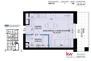 Mieszkanie na sprzedaż 27m2 Poznań Winogrady Hawelańska - zdjęcie 2