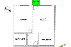 Mieszkanie na sprzedaż 39m2 Warszawa Mokotów - zdjęcie 3