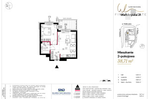 Mieszkanie na sprzedaż 39m2 Warszawa Mokotów Wałbrzyska - zdjęcie 2