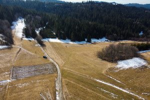 Działka na sprzedaż 1284m2 nowotarski Raba Wyżna Podsarnie - zdjęcie 1