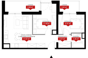 Mieszkanie na sprzedaż 51m2 Wrocław - zdjęcie 2