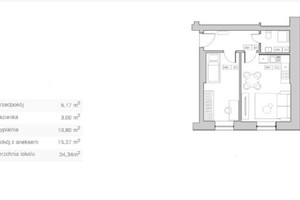 Mieszkanie na sprzedaż 34m2 Kraków Podgórze - zdjęcie 2