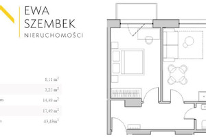 Mieszkanie na sprzedaż 44m2 Kraków Podgórze Podgórze Stare Krasickiego - zdjęcie 1