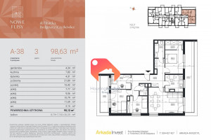 Mieszkanie na sprzedaż 96m2 Bydgoszcz Czyżkówko Flisacka - zdjęcie 1