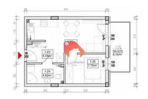 Mieszkanie na sprzedaż 32m2 Bydgoszcz Szwederowo - zdjęcie 3