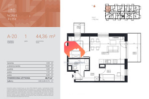 Mieszkanie na sprzedaż 45m2 Bydgoszcz Czyżkówko Flisacka - zdjęcie 2