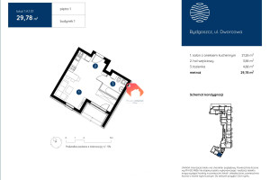 Mieszkanie na sprzedaż 30m2 Bydgoszcz Śródmieście, Stare Miasto Śródmieście Dworcowa - zdjęcie 2