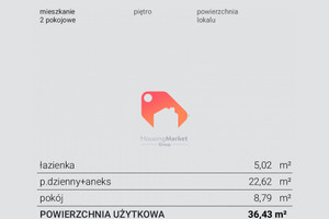 Mieszkanie na sprzedaż 38m2 Bydgoszcz Czyżkówko Flisacka - zdjęcie 3