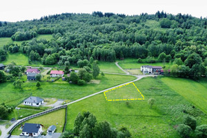 Działka na sprzedaż 1180m2 suski Stryszawa - zdjęcie 2