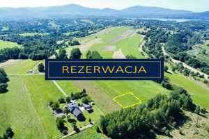 Działka na sprzedaż 1073m2 żywiecki Gilowice Rychwałd Holnówka - zdjęcie 1