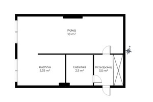 Mieszkanie na sprzedaż 30m2 Gdynia Obłuże Tucholska - zdjęcie 3