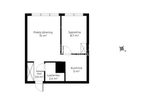 Mieszkanie do wynajęcia 35m2 Gdańsk Przymorze Piastowska - zdjęcie 3