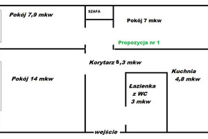 Mieszkanie na sprzedaż 45m2 Kielce Szydłówek - zdjęcie 3