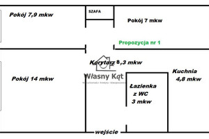 Mieszkanie na sprzedaż 45m2 Kielce Szydłówek - zdjęcie 3