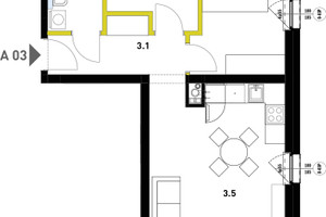 Mieszkanie na sprzedaż 52m2 Poznań Grunwald - zdjęcie 2