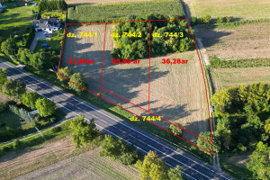 Działka na sprzedaż 2180m2 krakowski Słomniki Wężerów - zdjęcie 1