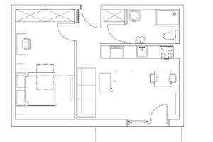 Mieszkanie na sprzedaż 40m2 Kraków Dębniki Os. Europejskie - zdjęcie 2