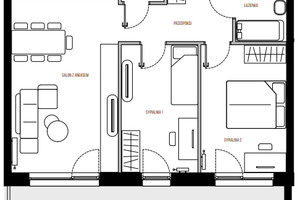 Mieszkanie na sprzedaż 62m2 Kraków Podgórze Mateczny - zdjęcie 2