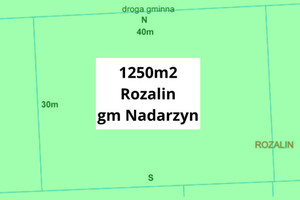 Działka na sprzedaż pruszkowski Nadarzyn Rozalin - zdjęcie 1