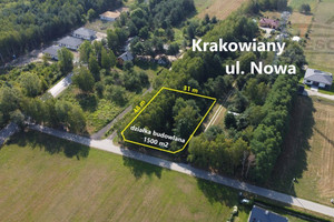 Działka na sprzedaż pruszkowski Nadarzyn Krakowiany Nowa - zdjęcie 1