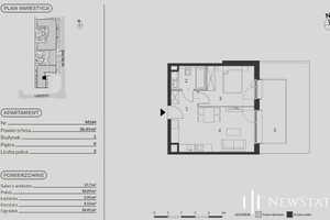 Mieszkanie na sprzedaż 37m2 Kraków Samuela Lindego - zdjęcie 3