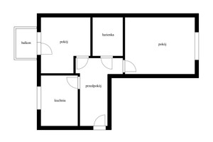 Mieszkanie do wynajęcia 47m2 Kraków Podgórze Duchackie Kurdwanów Bujaka - zdjęcie 3