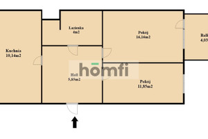 Mieszkanie na sprzedaż 48m2 Rzeszów Monte Cassino - zdjęcie 3