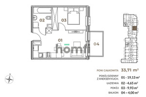 Mieszkanie na sprzedaż 34m2 Łódź Wodna - zdjęcie 2