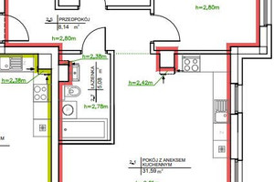 Mieszkanie na sprzedaż 73m2 Kraków Zwierzyniec Wola Justowska Królowej Jadwigi - zdjęcie 3