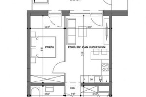 Mieszkanie na sprzedaż 43m2 Szczecin Dąbie - zdjęcie 3