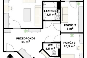 Mieszkanie na sprzedaż 64m2 Wrocław Krzyki Przedmieście Oławskie Kościuszki - zdjęcie 3